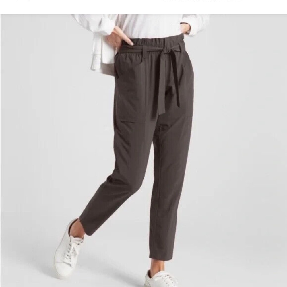 Athleta Dark Gray Ankle Pants